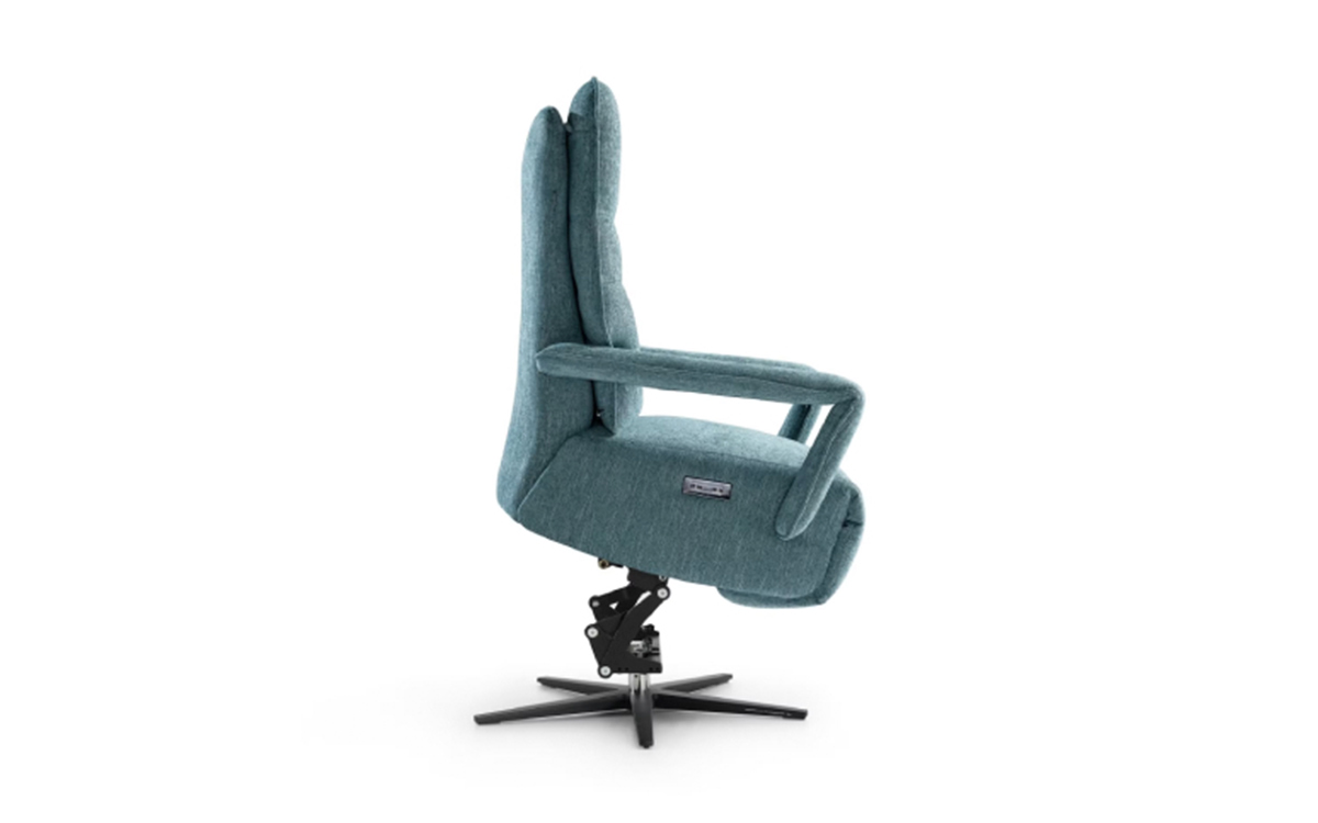 sillón relax gravity zero con motor eléctrico y cabezal regulable