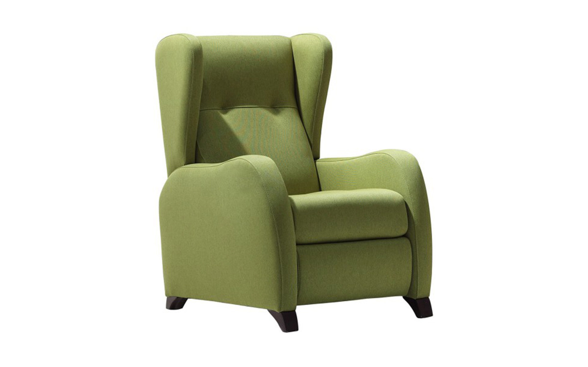 sillón relax orejero elevapersonas con diseño elegante y asiento desenfundable