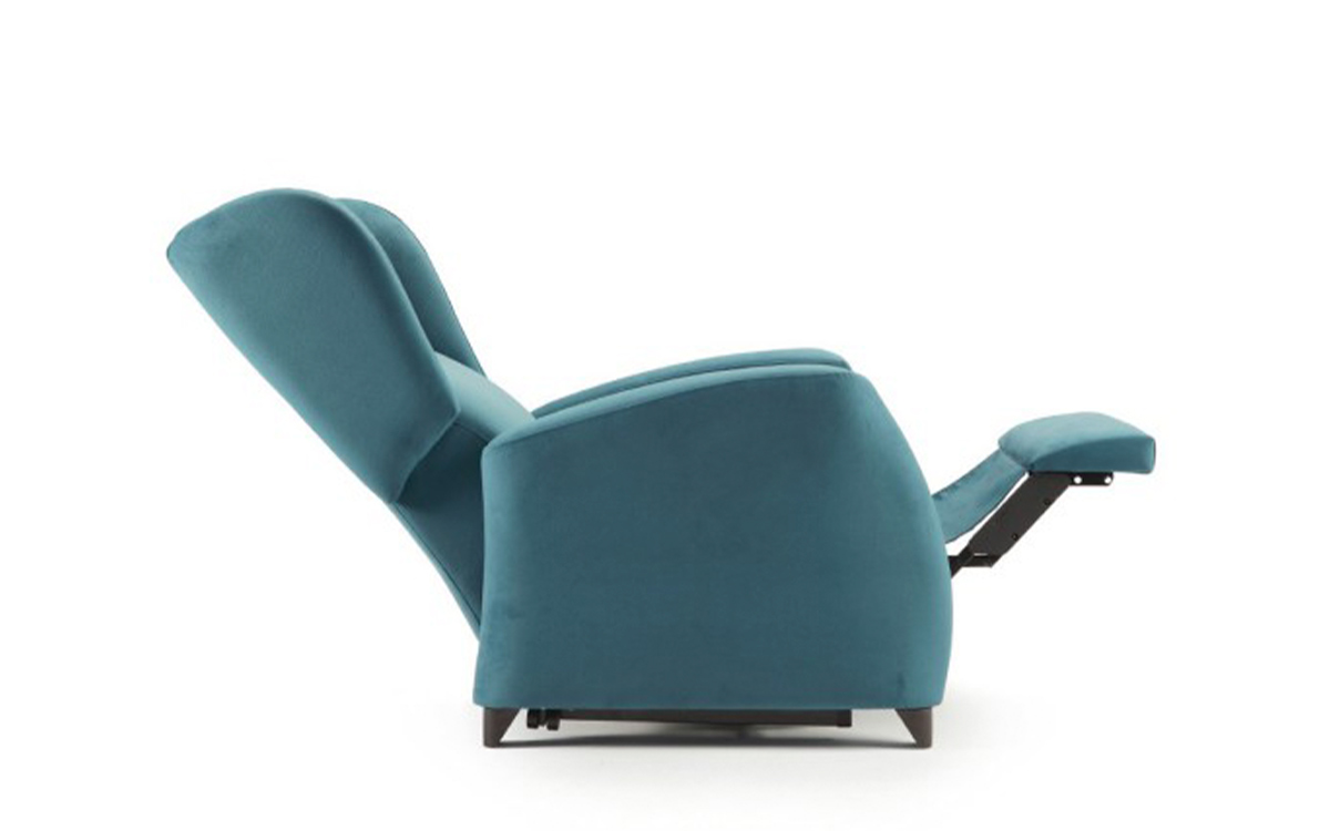 sillón relax reclinable eléctrico con doble motor y sistema elevapersonas