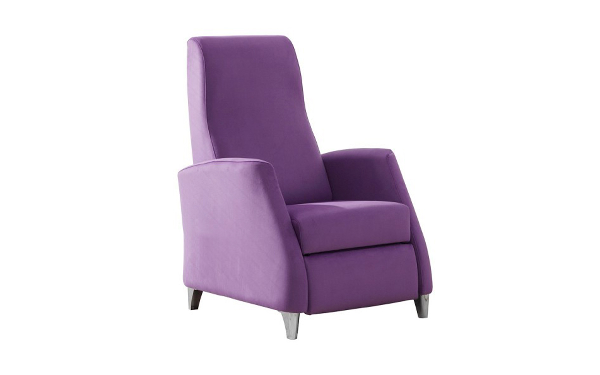 sillón relax reclinable sencillo ergonómico con asiento cómodo