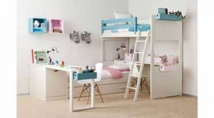 7 soluciones de espacio para habitaciones juveniles compartidas