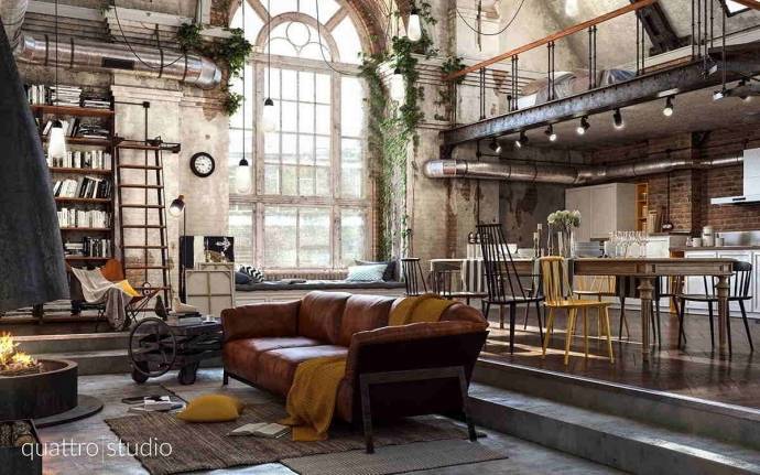 10 ideas para ahorrar espacio en un loft