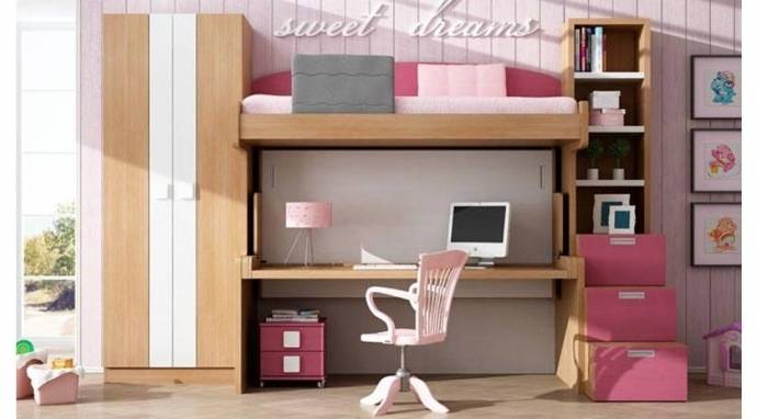Las ventajas de la madera en la habitación de tus hijos