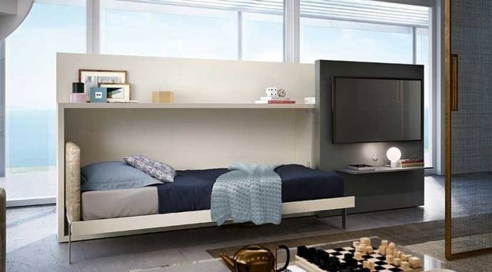 Cuando el mueble del comedor se transforma en tu cama