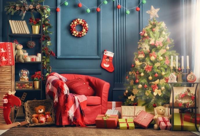 10 consejos para decorar tu salón en Navidad