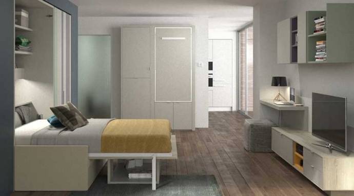 8 soluciones prácticas para pisos de 40 metros cuadrados