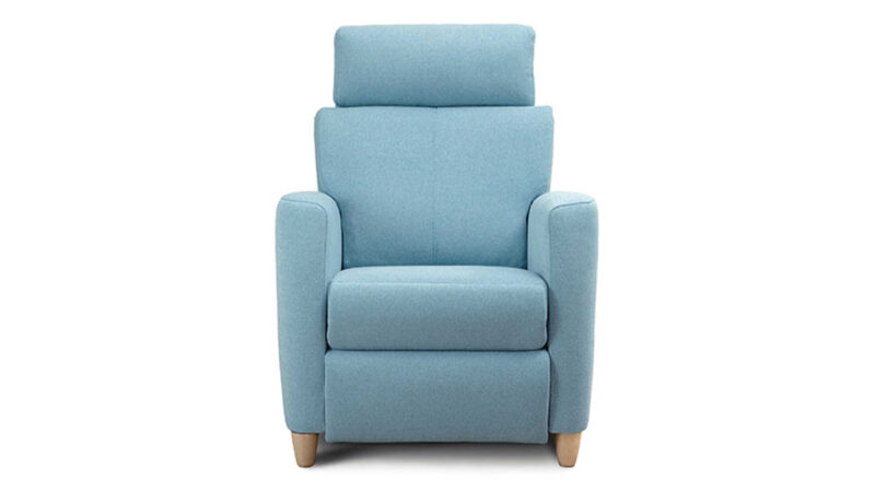 sillón relax elevable muy cómodo con cabezal ajustable y sistema elevapersonas