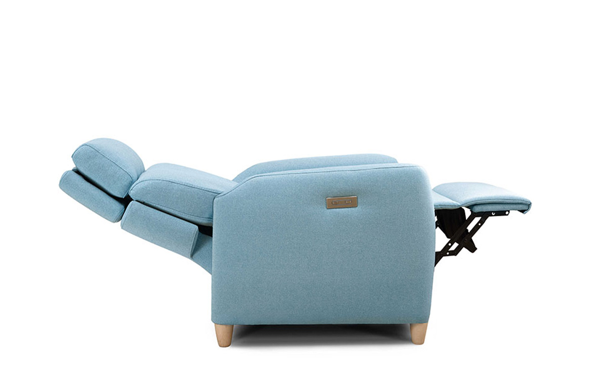 sillón relax elevable muy cómodo con cabezal ajustable y sistema elevapersonas